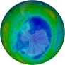 Antarctic Ozone 2008-08-21